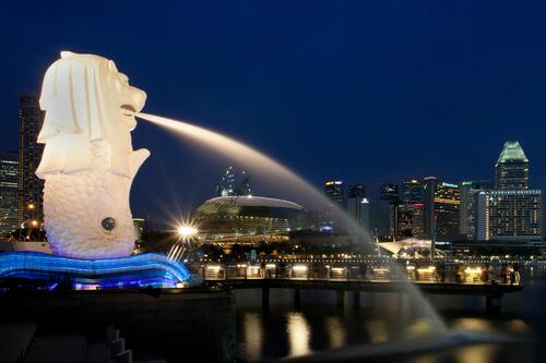 suvenir merlion - oleh-oleh singapura