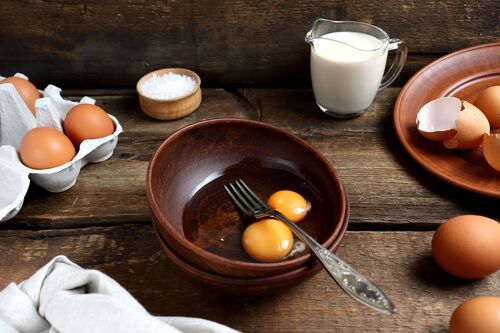 makanan tinggi protein telur