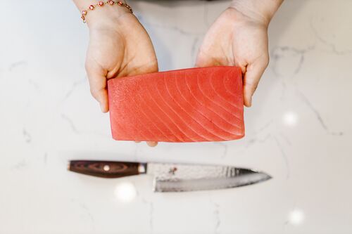 makanan tinggi protein tuna